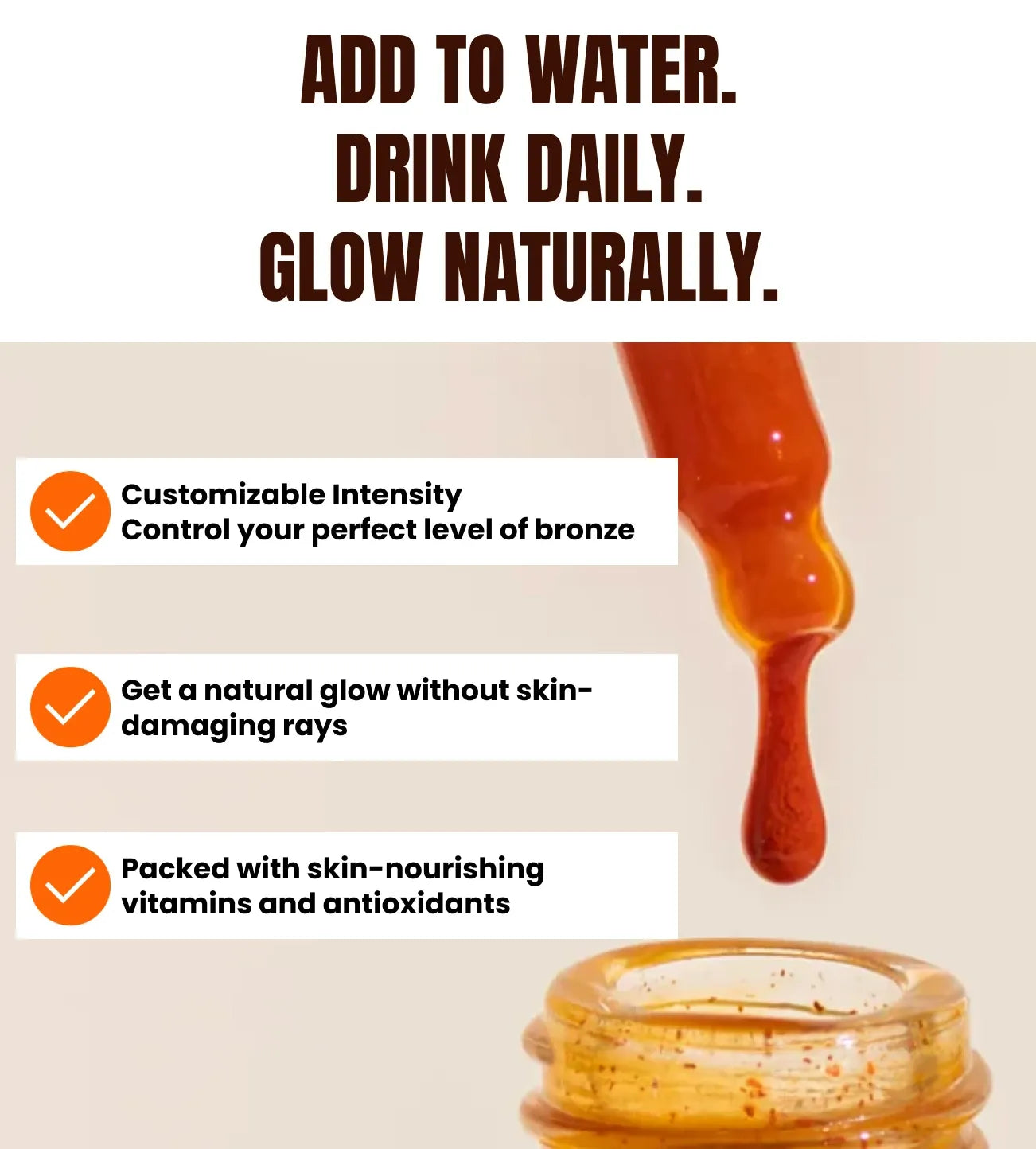 Zeria Milano Tanning Drops